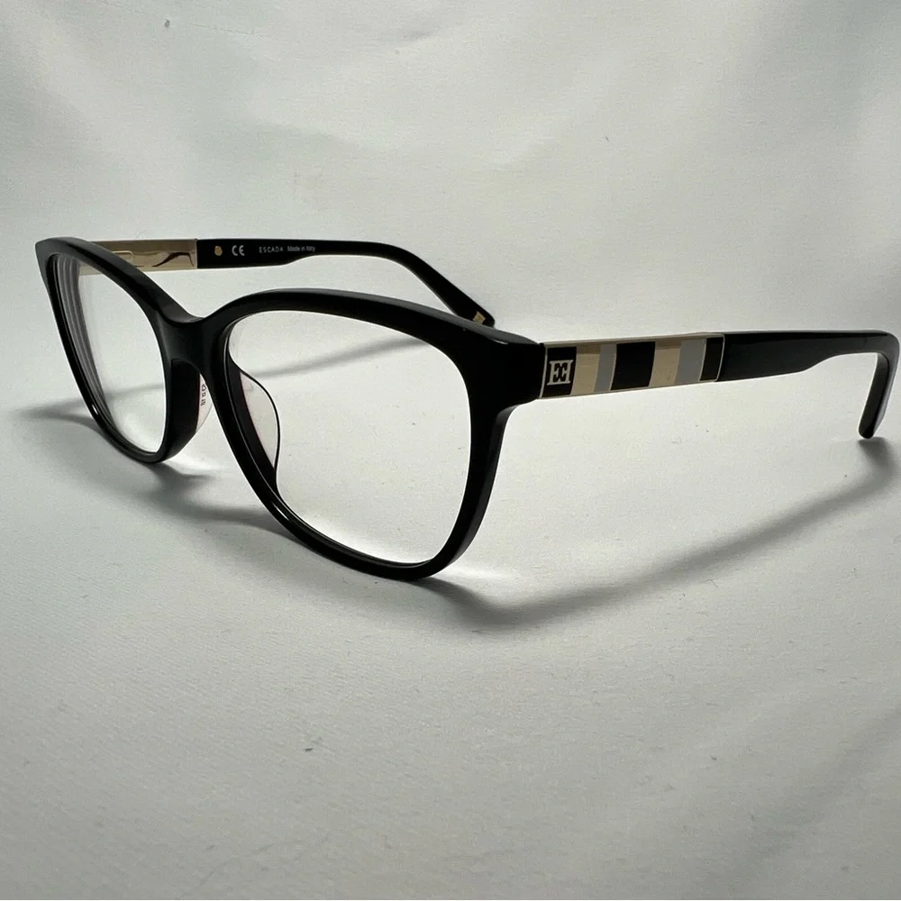 Escada Black Eyeglasses - Frames Only